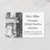 Schloss Visitenkarte (Vorderseite)