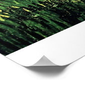 Schloss von Auvers Landschaft bei Sonnenuntergang Poster (Ecke)