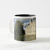 Schloss von Azay-le-Rideau, Indre-et-Loire, 2 Zweifarbige Tasse (Vorderseite Links)