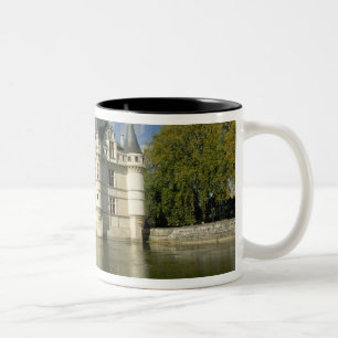 Schloss von Azay-le-Rideau, Indre-et-Loire, 2 Zweifarbige Tasse