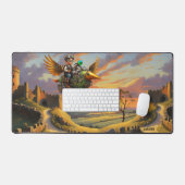 Schloss von Magical Boy Pilot Schreibtischunterlage (Tastatur & Maus)