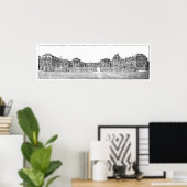 Schloss von Varsailles Poster (Heimbüro)