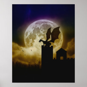 Schloss-Wächter-Plakat Poster