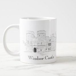 Schloss Windsor Iconic Sehenswürdigkeit Jumbo-Tasse