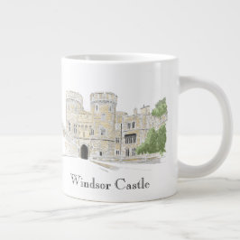 Schloss Windsor Iconic Sehenswürdigkeit Jumbo-Tasse