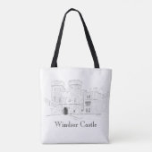Schloss Windsor Iconic Sehenswürdigkeit Tasche (Rückseite)