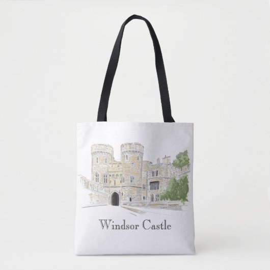 Schloss Windsor Iconic Sehenswürdigkeit Tasche (Vorderseite)