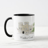 Schloss Windsor Iconic Sehenswürdigkeit Tasse (Links)