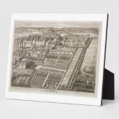 Schloss Windsor, in Gravur von Johannes Kip (c.165 Fotoplatte (Seite)