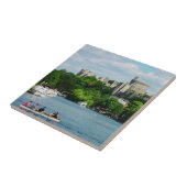 Schloss Windsor von der Themse Fliese (Seite)