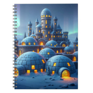 Schloss Winter Hearth Notizblock