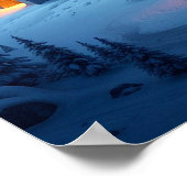 Schloss Winter Hearth Poster (Ecke)