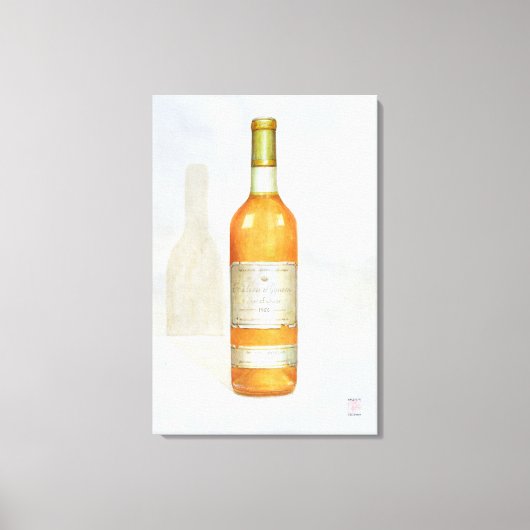 Schloss Yquem 2003 Leinwanddruck (Vorderseite)