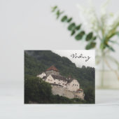 Schlossabhang Postkarte (Stehend Vorderseite)