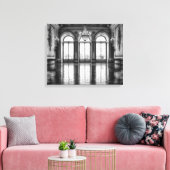 Schlossballsaal mit eingewickeltem Leinwand (Insitu (Wohnzimmer))