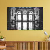 Schlossballsaal mit eingewickeltem Leinwand (Insitu (Wohnzimmer))