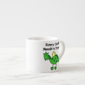 Schlossdrache Espressotasse (Vorderseite Rechts)