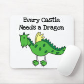 Schlossdrache Mousepad (Mit Mouse)