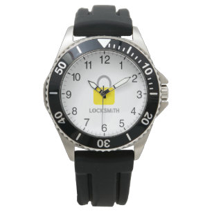 Schlosse Beruflich Armbanduhr
