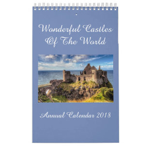 Schlösser des Weltjährlichen Kalenders 2018 Kalender