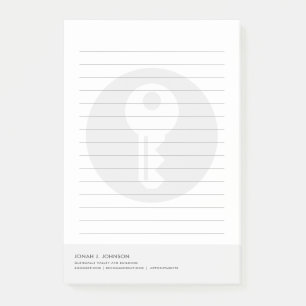 Schlosser & Hersteller individuell anpassbare lini Post-it Klebezettel