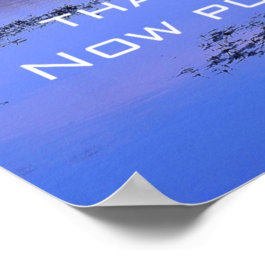 Schlösser in der Luft - Thoreau Poster (Ecke)