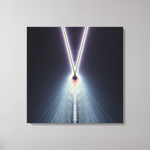 Schlösser Leinwanddruck