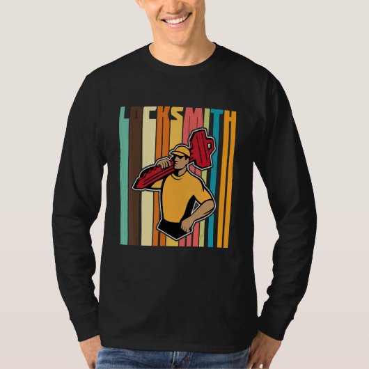 Schlosser Professioneller Schlossöffner T-Shirt (Vorderseite)