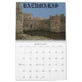 Schlösser von Wales Kalender (Mär 2027)