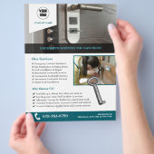 Schlosserdienste Custom Flyer (Hand)