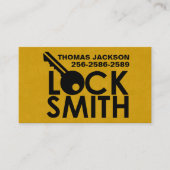 Schlosserdienste Visitenkarte (Vorderseite)