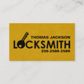 Schlosserdienste Visitenkarte (Vorderseite)