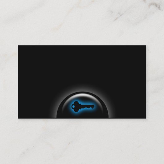 Schlossermeisterkarten Visitenkarte (Rückseite)