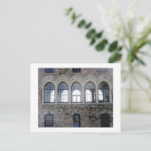 Schlossfenster Postkarte (Stehend Vorderseite)