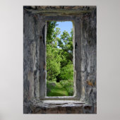 Schlossfenstertäuschung bewirkt poster (Vorne)