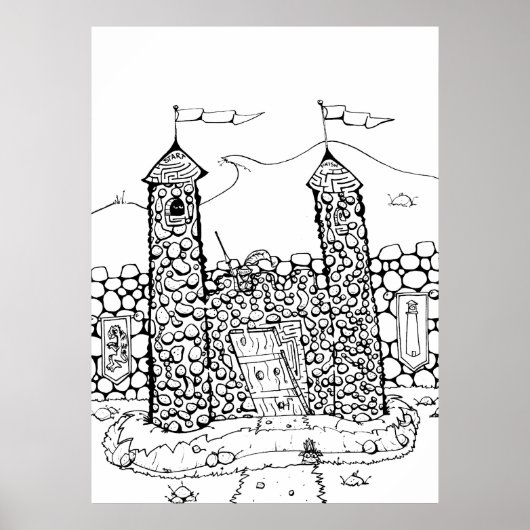 SchlossMaze Poster (Vorne)