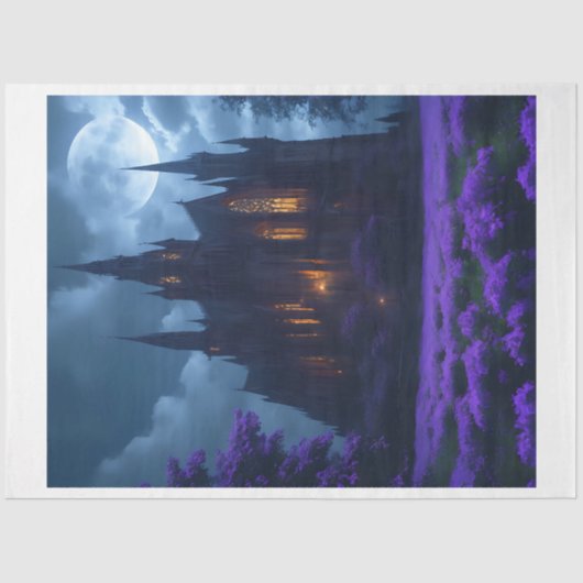 Schlosspapier Seidenpapier (Vorderseite)