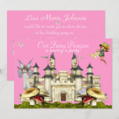 Schlosspark Einladung (Vorne/Hinten)