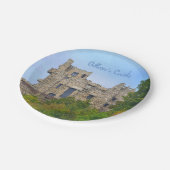 Schlossplatte Pappteller (Schrägansicht)