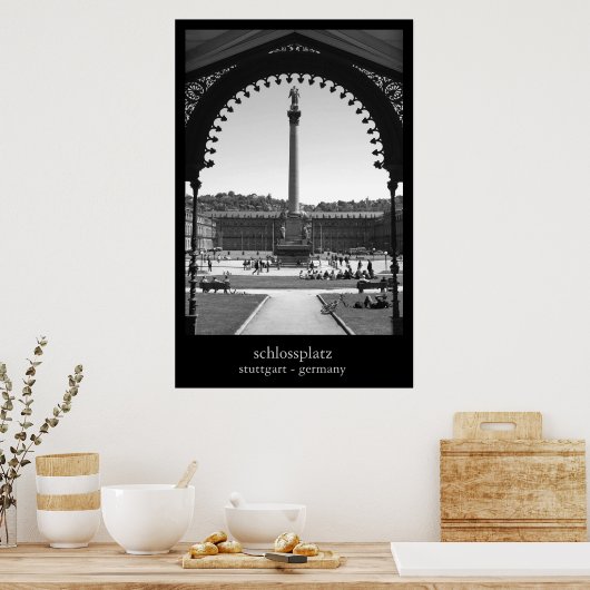 Schlossplatz Poster (Küche)