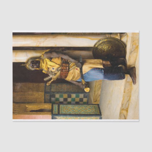 Schlossschutz durch Ludwig Deutsch Seidenpapier (Vorderseite)