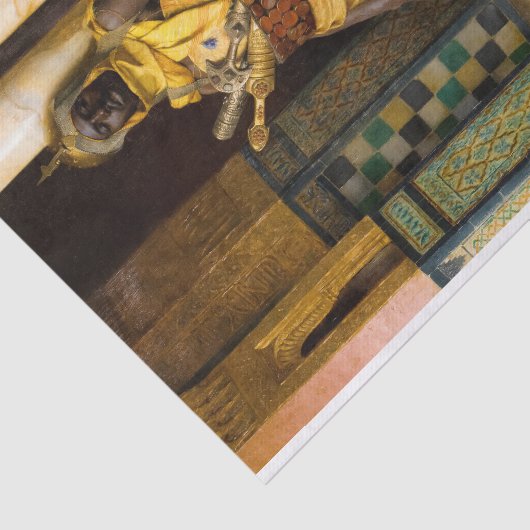 Schlossschutz durch Ludwig Deutsch Seidenpapier (Ausschnitt)