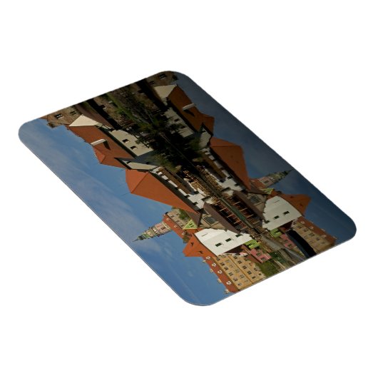 Schlossturm, Moldau, Cesky Krumlov, Magnet (Rechte Seite)