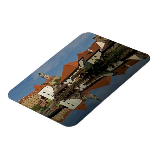 Schlossturm, Moldau, Cesky Krumlov, Magnet (Linke Seite)