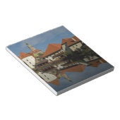 Schlossturm, Moldau, Cesky Krumlov, Notizblock (angewinkelt)