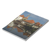 Schlossturm, Moldau, Cesky Krumlov, Notizblock (Rotiert)