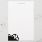Schlosswarenwaren - personalisiert briefpapier (Vorderseite)