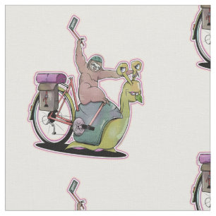 Schlucht auf Schnecke Stoff