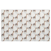 Schlucht-Echo-Giraffe Stoff (Fat Quarter (45,7 x 55,9 cm))