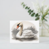 Schlucht im Wasser Postkarte (Stehend Vorderseite)